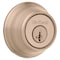 Kwikset Kwikset SmartKey Security Antique Brass Metal Double Cylinder Deadbolt 96650-510 - alternate 4